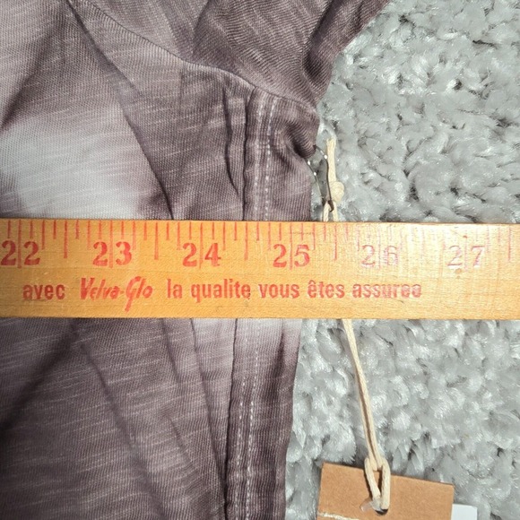 Escape by Habitat Shirt Womens Extra Large Brown Tie Dye Long Sleeve Stretch‎ - Picture 9 of 12